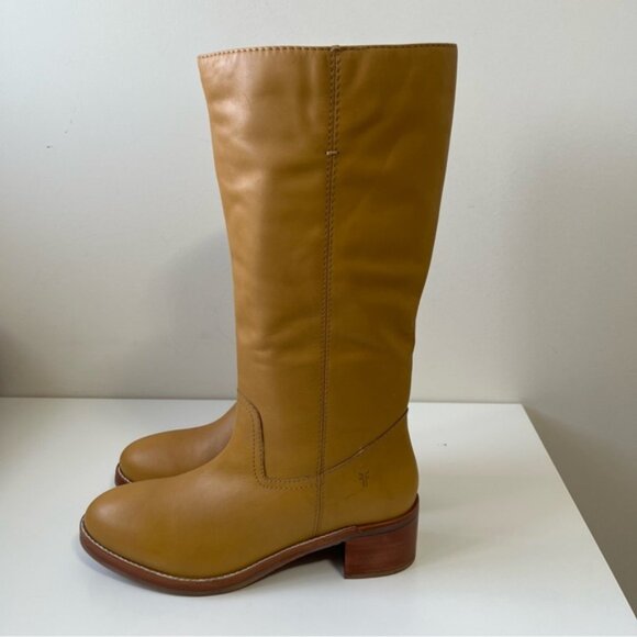 Frye Banana "Camryn" Pull On Classic Boots Size 10 - Picture 7 of 16